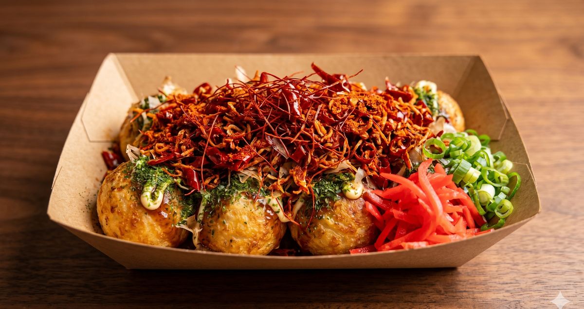 Spicy Takoyaki